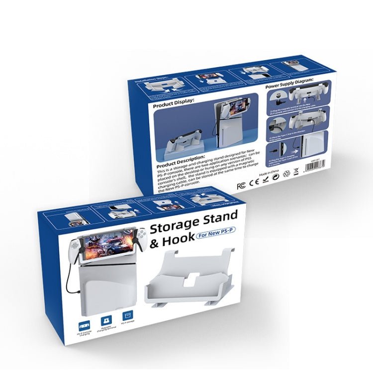 For PlayStation Portal iplay HBP - 587 Host Storage Rack With Charging Function, HBP - 587 - ORIWHIZiplaySony AccessoriesSony Accessories Holder