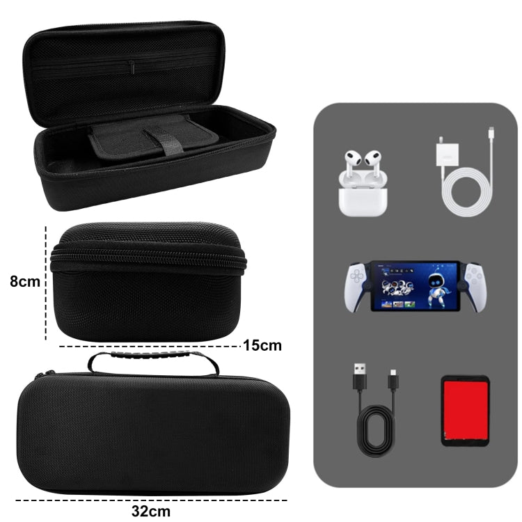 For PS Portal Game Consoles EVA Shockproof Waterproof Storage Bag - ORIWHIZSony AccessoriesSony Accessories BagsToys & Hobbies