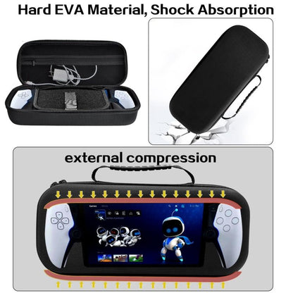 For PS Portal Game Consoles EVA Shockproof Waterproof Storage Bag - ORIWHIZSony AccessoriesSony Accessories BagsToys & Hobbies