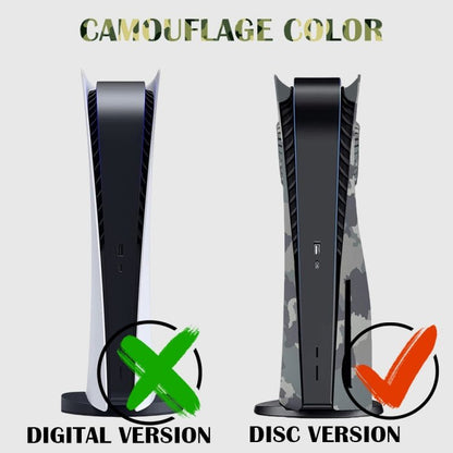For PS5 CD - ROM Version Game Console Camouflage Shell Protective Cover, Camouflage - ORIWHIZSony AccessoriesSony Accessories CasesToys & Hobbies