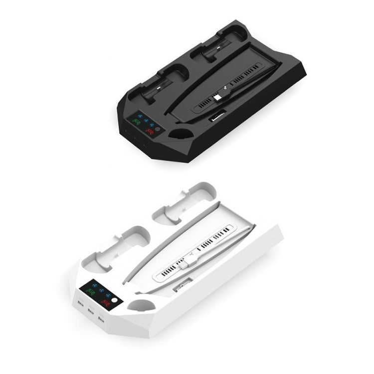 For PS5 DE/UHD 2 In 1 Handheld Console Cooling Stand Fan Base, White, Black - ORIWHIZSony AccessoriesSony Accessories Charger & PowerToys & Hobbies