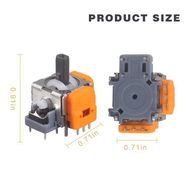 For PS5 Game Controller Hall Joystick and Joystick Cap Set Repair Accessories - ORIWHIZ