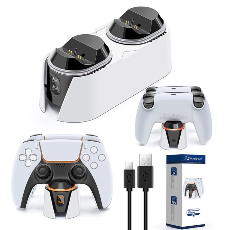 For PS5 Gamepad Contact Dual Charging Dock Gamepad Charger - ORIWHIZMicroSoft AccessoriesMicroSoft Accessories Charger & PowerToys & Hobbies