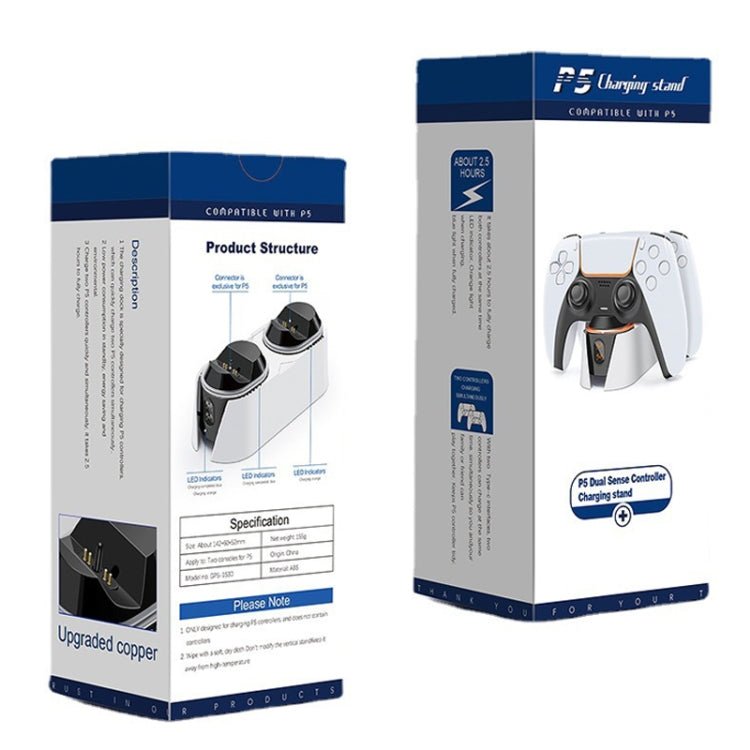 For PS5 Gamepad Contact Dual Charging Dock Gamepad Charger - ORIWHIZMicroSoft AccessoriesMicroSoft Accessories Charger & PowerToys & Hobbies