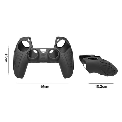 For PS5 Gamepad Silicone Protective Case Anti - Skid Soft Silicone Cover, White, Blue, Black, White+2 Hats, Blue+2 Hats, Black+2 Hats, White+8 Hats, Blue+8 Hats, Black+8 Hats - ORIWHIZSony AccessoriesSony Accessories CasesToys & Hobbies