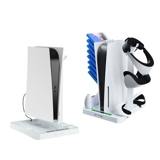 For PS5 ipaly Host Multifunctional Cooling Base VR2 Handle Charging Stand Disc Storage Rack, HBP - 6478 - ORIWHIZipalySony AccessoriesSony Accessories Holder