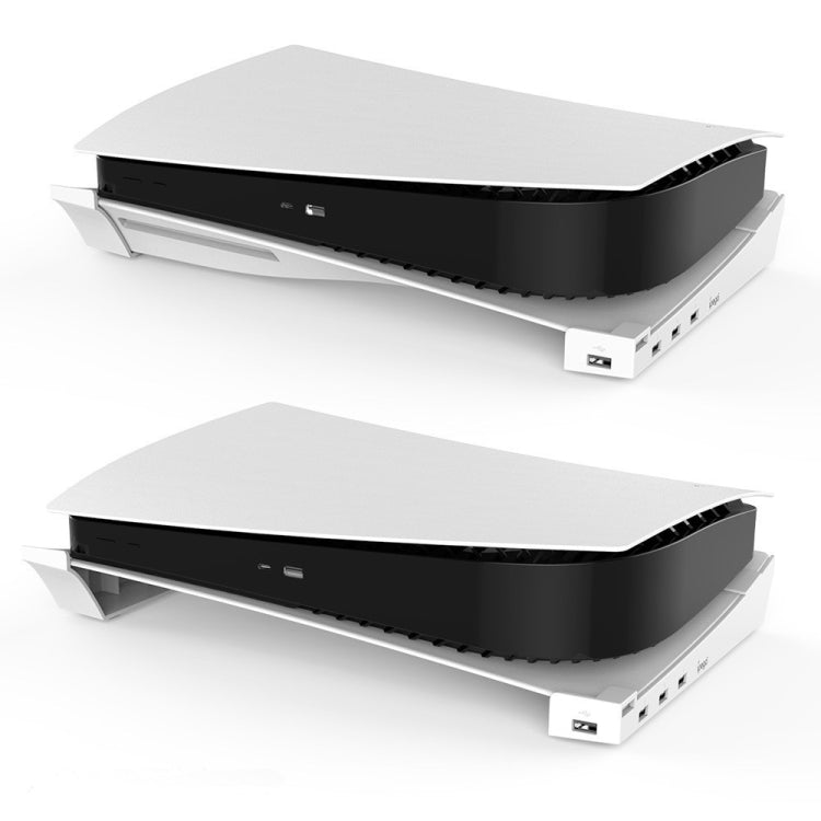 For PS5 IPEGA Horizontal Stand with 4 - Port USB Hub Base Holder, iPega PG - P5032 - ORIWHIZIPEGASony AccessoriesSony Accessories Holder