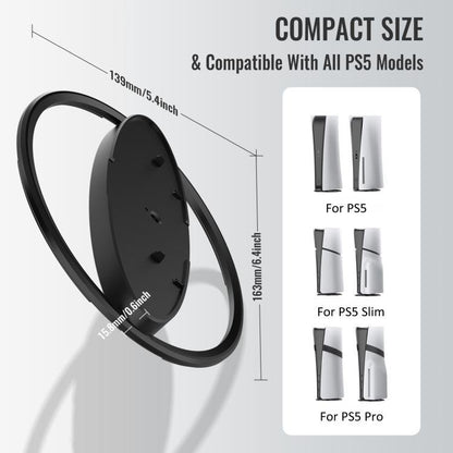 For PS5 / PS5 Slim / PS5 Pro Game Console Desktop Vertical Stand Non - Slip Base - ORIWHIZSony AccessoriesSony Accessories HolderToys & Hobbies
