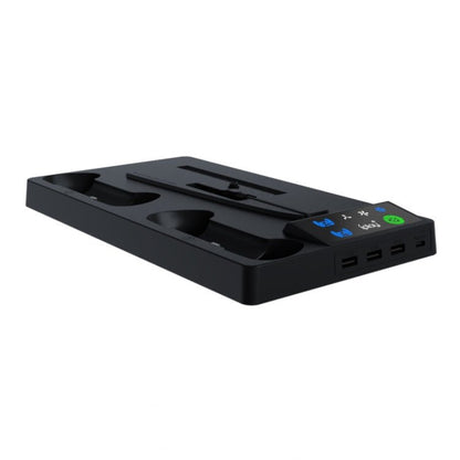 For PS5 Slim iplay HA - 8006 Console Multifunctional Cooling Dock Handle Dual Charging Stand Handle Headphone Organizer, HA - 8006 - ORIWHIZiplaySony AccessoriesSony Accessories Charger & Power