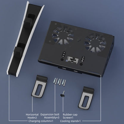 For PS5 Slim / PS5 iplay HBP - 545 Wall Mount Charging Bracket, HBP - 545 - ORIWHIZiplaySony AccessoriesSony Accessories Holder