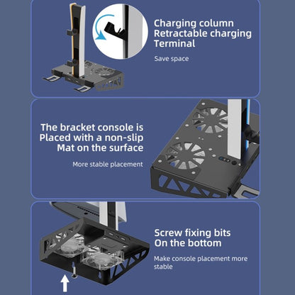 For PS5 Slim / PS5 iplay HBP - 545 Wall Mount Charging Bracket, HBP - 545 - ORIWHIZiplaySony AccessoriesSony Accessories Holder