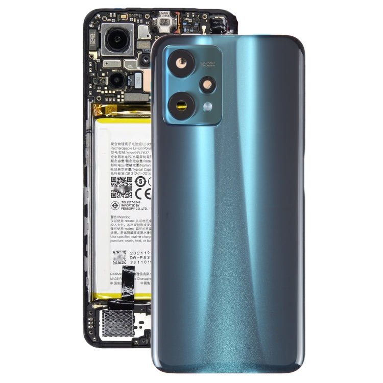 For Realme 9 Pro Original Battery Back Cover with Camera Lens Cover, For Realme 9 Pro, For Realme 9 Pro (Original) - ORIWHIZ