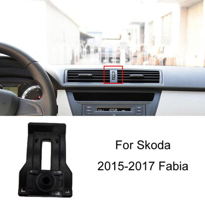 For Skoda Car Special Mobile Phone Navigation Bracket Base, 13 - 15 Superb, 13 - 19 Octavia+Spaceback/Double Flash Outer Frame Arc Edge, 15 - 17 Fabia, 15 - 22 Octavia, 16 - 23 Superb, 17 - 21 Kodiaq/GT, 18 - 22 Karoq, 18 - 23 Kamiq������������������������������������... - ORIWHIZ