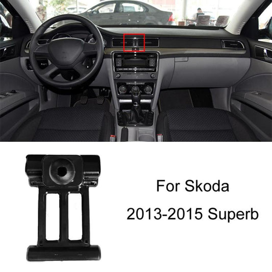 For Skoda Car Special Mobile Phone Navigation Bracket Base, 13 - 15 Superb, 13 - 19 Octavia+Spaceback/Double Flash Outer Frame Arc Edge, 15 - 17 Fabia, 15 - 22 Octavia, 16 - 23 Superb, 17 - 21 Kodiaq/GT, 18 - 22 Karoq, 18 - 23 Kamiq