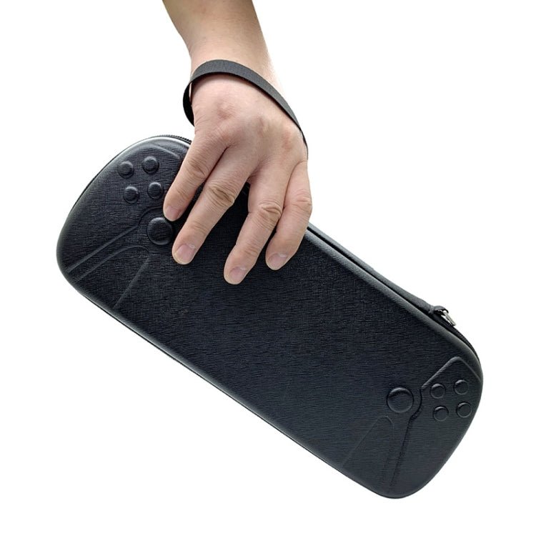 For Sony PlayStation Portal Hard Shell Case Portable Storage Bag, PU Cross Line, Oxford Cloth Diagonal Line, Oxford Cloth 1680D - ORIWHIZSony AccessoriesSony Accessories BagsToys & Hobbies