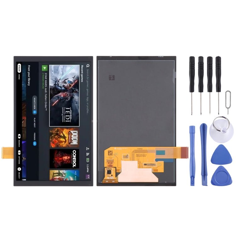 For Steam Deck 2 Original HD Version LCD Screen with Digitizer Full Assembly, For Steam Deck OLED (HD Version) - ORIWHIZ