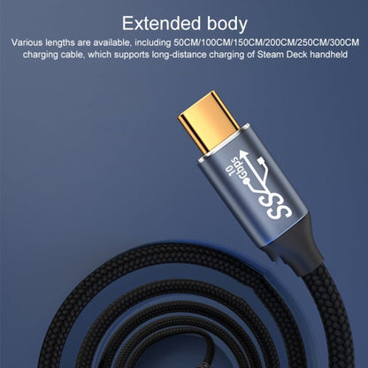 For Steam Deck Gen 100W USB - C/Type - C Male to USB - C/Type - C Female Stereo Curved Extension Cable, 0.5m, 1m, 1.5m, 2m, 3m - ORIWHIZSteam Deck AccessoriesSteam Deck Accessories Other AccessoriesToys & Hobbies