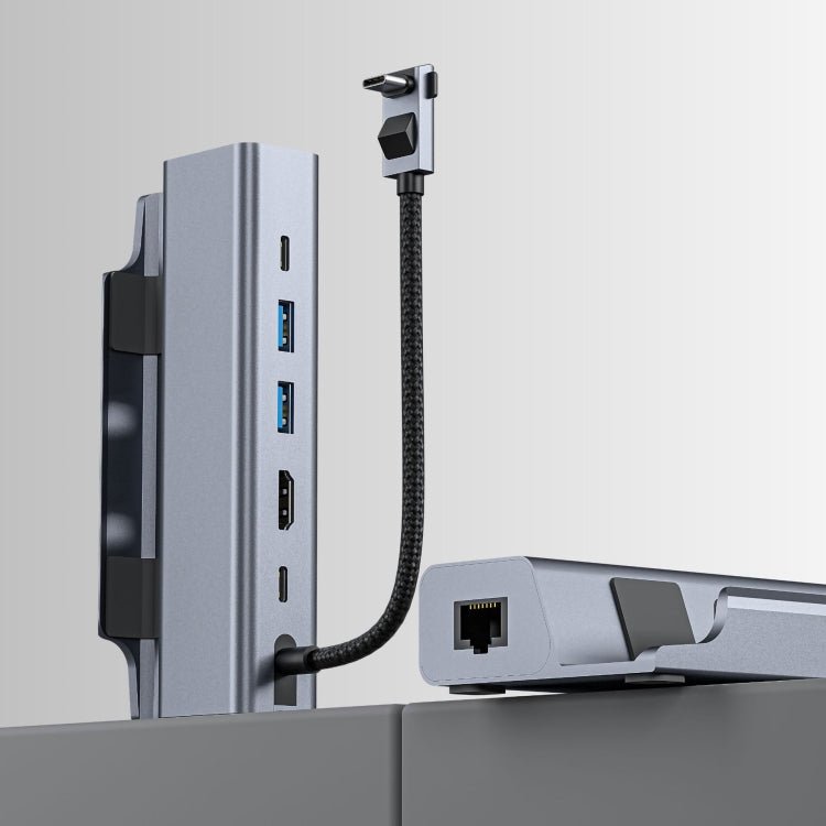 For Steam Deck HDMI+RJ45+2 USB 3.0 +USB - C/Type - C 3.0+USB - C PD 100W 6 - In - 1 Base Docking Station Bracket, JL - 330B 6 - In - 1 - ORIWHIZSteam Deck AccessoriesSteam Deck Accessories Other AccessoriesToys & Hobbies