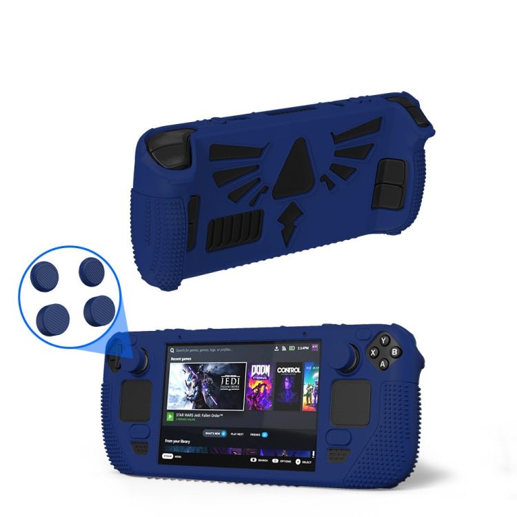For Steam Deck V V4 - 1 Silicone Non - slip Protective Case for Pocket Consoles with Holder Function, V4 - 1Black), V4 - 1(Red), V4 - 1(Green), V4 - 1(Blue) - ORIWHIZSteam Deck AccessoriesSteam Deck Accessories Cover CaseToys & Hobbies