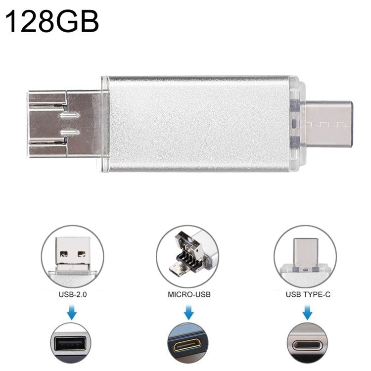 For Type - C Smartphones & PC Computer, 128GB - ORIWHIZ