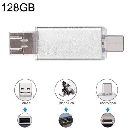 For Type - C Smartphones & PC Computer, 128GB - ORIWHIZ