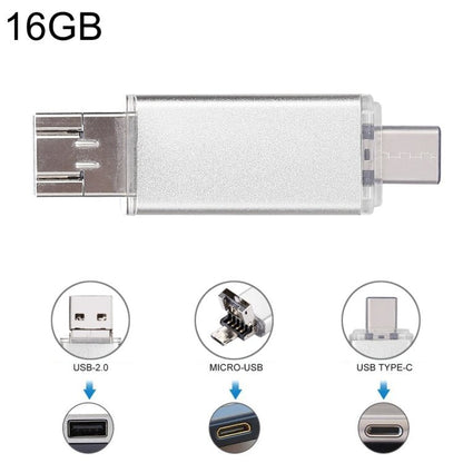 For Type - C Smartphones & PC Computer, 16GB - ORIWHIZ