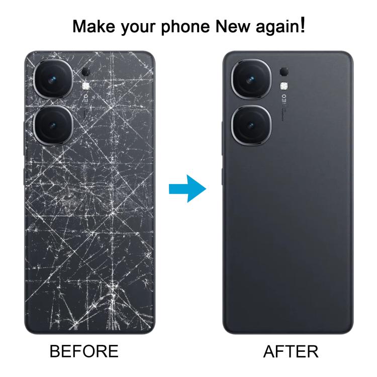 For vivo iQOO Neo9 Pro Battery Back Cover with Camera Lens Cover, For vivo iQOO Neo9 Pro - ORIWHIZ
