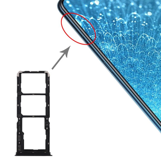 For Vivo S1 SIM Card Tray + SIM Card Tray + Micro SD Card Tray, For Vivo S1 - ORIWHIZ
