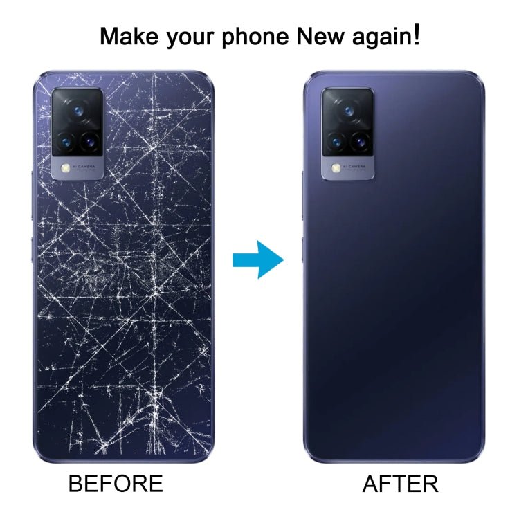 For vivo V21 Original Battery Back Cover with Camera Lens Cover, For vivo V21, For vivo V21(Original) - ORIWHIZ