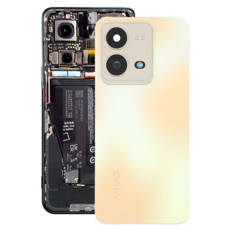 For vivo V25 Original Battery Back Cover with Camera Lens Cover, For vivo V25, For vivo V25(Original) - ORIWHIZ