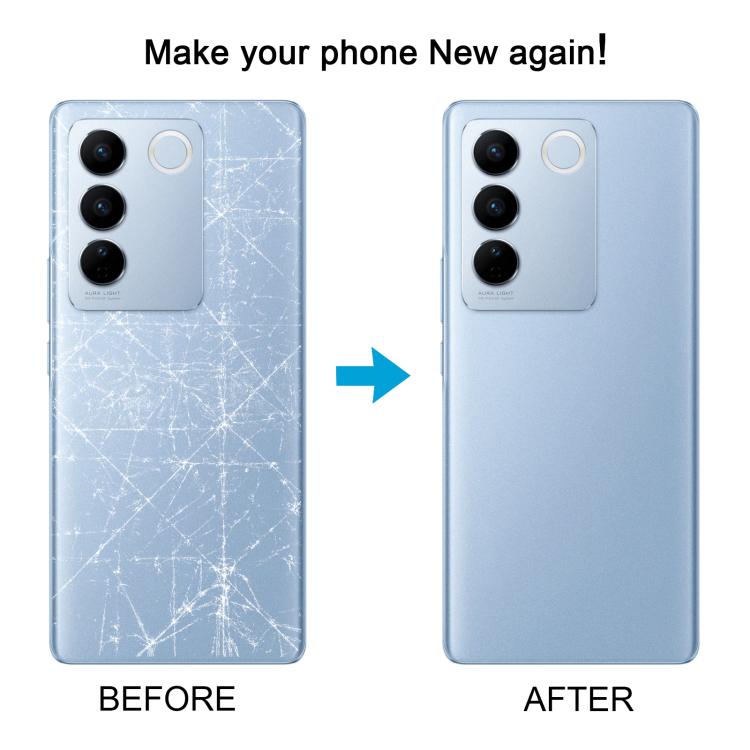 For vivo V27 / V27 Pro Battery Back Cover with Camera Lens Cover, For vivo V27 / V27 Pro - ORIWHIZ