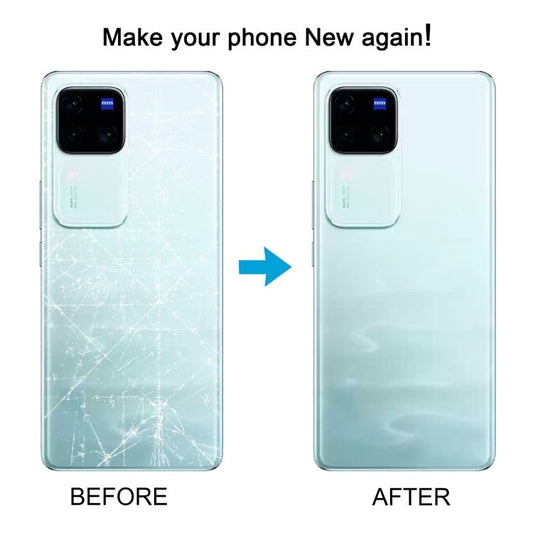 For vivo V30 Pro Battery Back Cover with Camera Lens Cover, For vivo V30 Pro(with Camera Lens) - ORIWHIZ