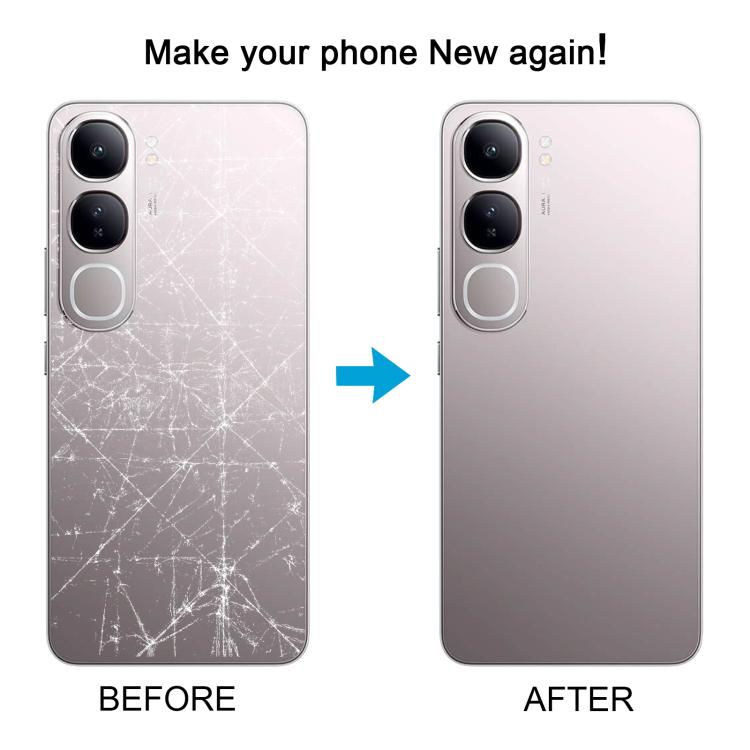For vivo V40 Lite IDN Version Original Battery Back Cover with Camera Lens Cover, For vivo V40 Lite 5G India Version(Original) - ORIWHIZ