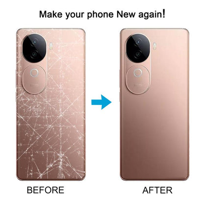 For vivo V40e Battery Back Cover with Camera Lens Cover, For vivo V40e - ORIWHIZ