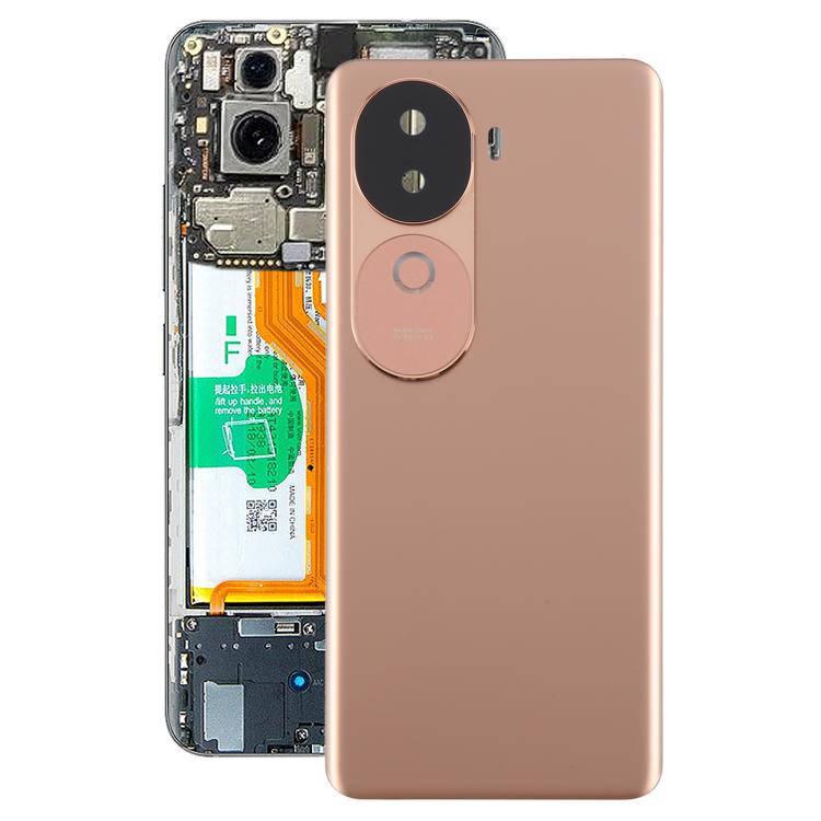 For vivo V40e Battery Back Cover with Camera Lens Cover, For vivo V40e - ORIWHIZ