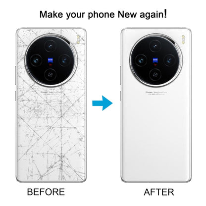 For vivo X100 Battery Back Cover with Camera Lens Cover, For vivo X100 - ORIWHIZ