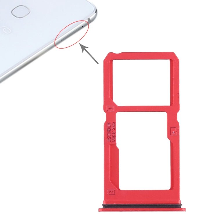 For Vivo X21i SIM Card Tray + SIM Card Tray / Micro SD Card Tray, For Vivo X21i, Vivo X21i - ORIWHIZ