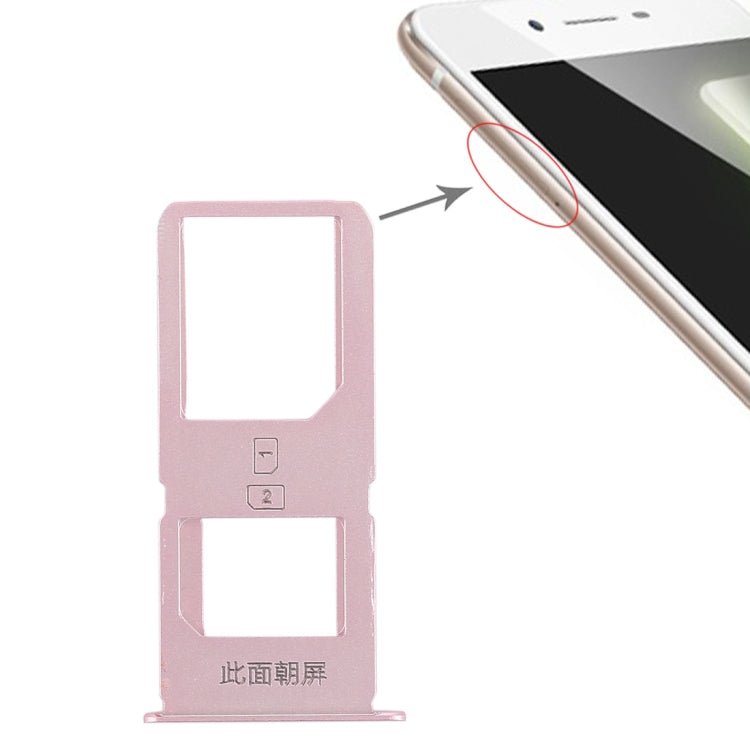 For Vivo X6S Plus 2 x SIM Card Tray, For Vivo X6S Plus - ORIWHIZ