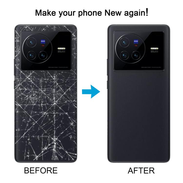 For vivo X80 Original Battery Back Cover with Camera Lens Cover, For vivo X80(Original) - ORIWHIZ