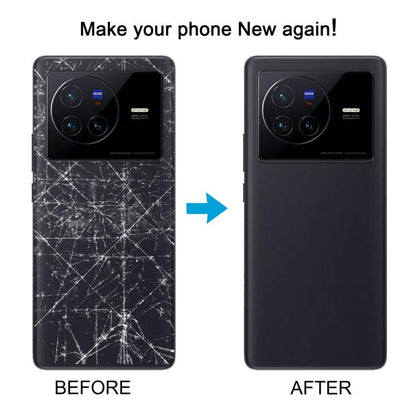 For vivo X80 Original Battery Back Cover with Camera Lens Cover, For vivo X80(Original) - ORIWHIZ