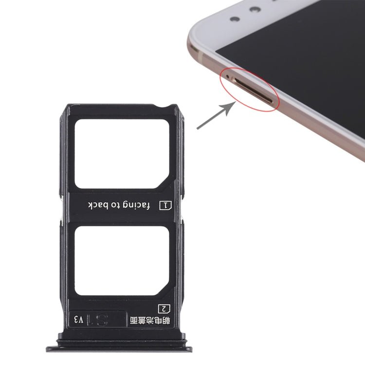 For Vivo X9 Plus 2 x SIM Card Tray, For Vivo X9 Plus - ORIWHIZ