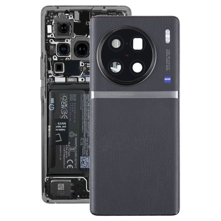 For vivo X90 Pro+ Original Battery Back Cover with Camera Lens Cover, For vivo X90 Pro+(Original with Camera Lens), For vivo X90 Pro+ - ORIWHIZ