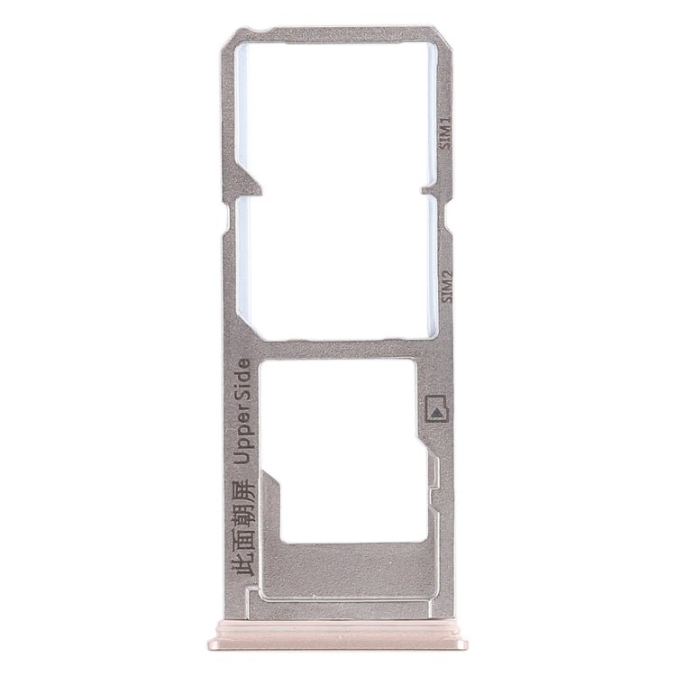 For Vivo Y53 2 x SIM Card Tray + Micro SD Card Tray, For Vivo Y53 - ORIWHIZ