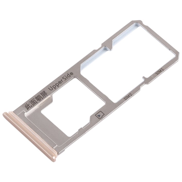 For Vivo Y53 2 x SIM Card Tray + Micro SD Card Tray, For Vivo Y53 - ORIWHIZ