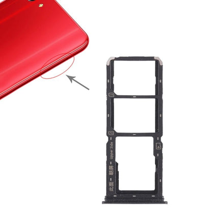 For Vivo Y83 2 x SIM Card Tray + Micro SD Card Tray, For Vivo Y83 - ORIWHIZ