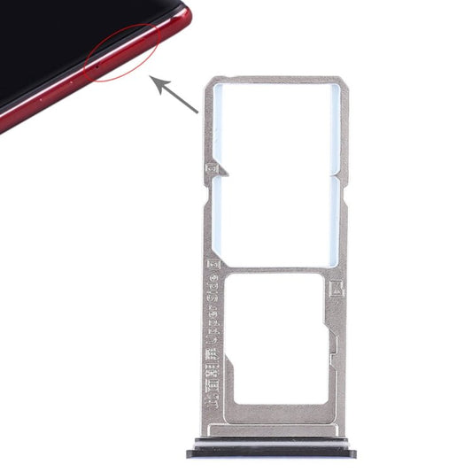 For Vivo Z1 2 x SIM Card Tray + Micro SD Card Tray, For Vivo Z1, Vivo Z1 - ORIWHIZ