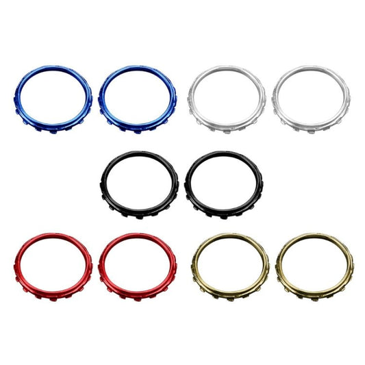 For Xbox One Elite 1pair 3D Replacement Ring Handle Accessories, Color: Black, Black, Gold Plating, Silver Plating, Red Plating, Blue Plating - ORIWHIZ