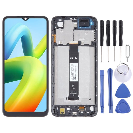 For Xiaomi Poco C50 OEM Material LCD Screen Digitizer Full Assembly with Frame, For Xiaomi Poco C50 - ORIWHIZ
