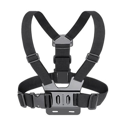 Front Chest Belt Shoulder Strap Mount Holder for GoPro, Insta360, DJI and Other Action Cameras, Front Chest Belt - ORIWHIZChest BeltDJI & Insta360 AccessoriesUniversal Chest & Head Belt
