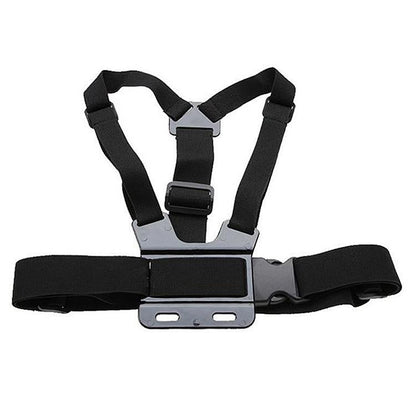 Front Chest Belt Shoulder Strap Mount Holder for GoPro, Insta360, DJI and Other Action Cameras, Front Chest Belt - ORIWHIZChest BeltDJI & Insta360 AccessoriesUniversal Chest & Head Belt